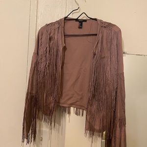 Fringed jacket